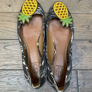 Tory Burch Pineapple Flats